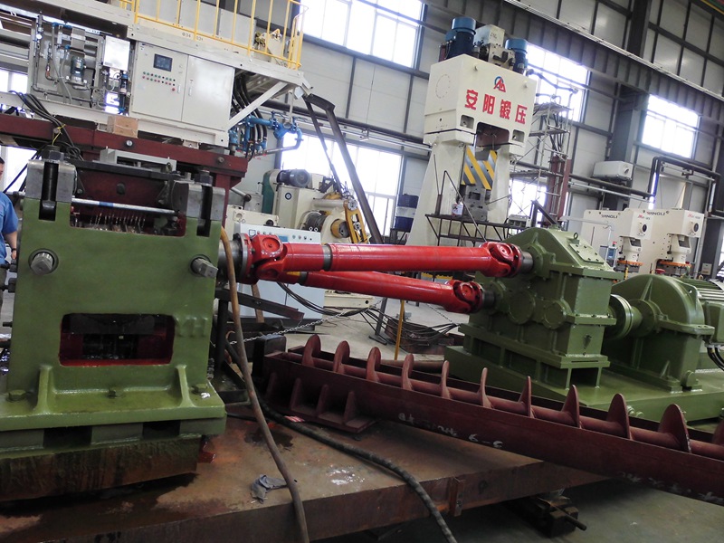 Anyang ZQ-50 steel ball skew rolling mill production line exported to Vietnam