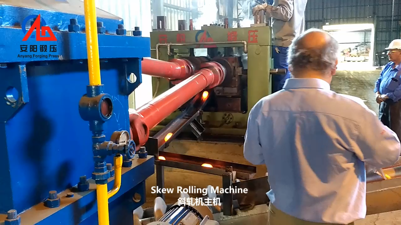 steel ball skew rolling machine