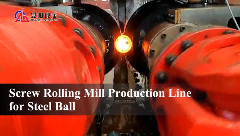 steel ball screw rolling making machine